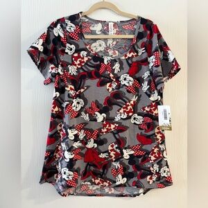 NWT LulaRoe Minnie Mouse Classic T- Size Large
